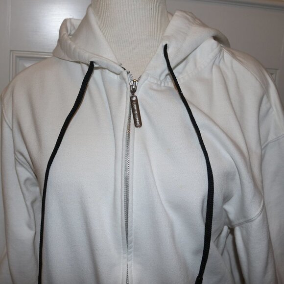 hoodiebuddie jacket size small with front pockets and hood length - Picture 2 of 7
